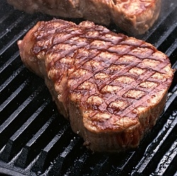 Grass Fed Rib Eye Steaks - 2 Steaks 16 Oz. Each