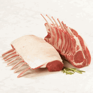 Rack of Lamb - Frenched - 7 to 8 Ribs - 2 Racks Per Pack - 16 to 18 oz Each