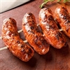 Venison Bratwurst Sausage is made exclusively from Venison Meat and Pork Fat for flavor. Bratwurst is a type of German sausage made from veal, beef, or most commonly pork.