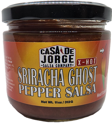 Sriracha Ghost Pepper Salsa