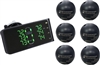 Tuson Trailer Tire Pressure Monitor, 12 ball sensor tire transmitters. Complete kit