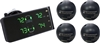 Tuson Trailer Tire Pressure Monitor, 4 TPMS ball sensor tire units