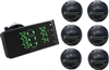 Tuson Trailer Tire Pressure Monitor, 6 TPMS ball sensor tire units. Complete kit