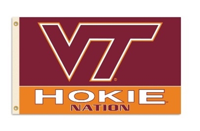 VIRGINIA  TECH 3FT X 5FT