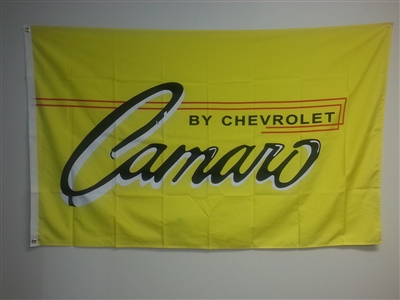 CAMARO YELLOW 3FT X 5FT