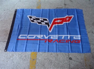 CORVETTE C6 RACING FLAG 3FT X 5FT