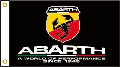 FIAT ABARTH 3FT X 5FT