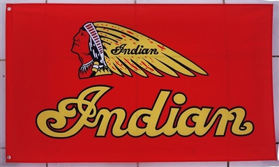 INDIAN MOTORCYCLE 3FT X 5FT