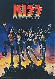 KISS VERTICAL FLAG 5FT X 3FT