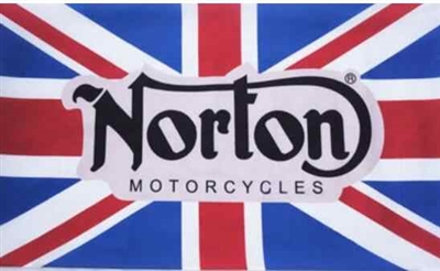 NORTON MOTORCYCLE 3FT X 5FT