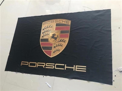 PORSCHE 3FT X 5FT