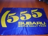 SUBARU 3FT X 5FT