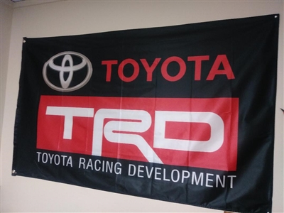 TRD TOYOTA RACING 3FT X 5FT