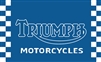 TRIUMPH-BIKE 3FT X 5FT