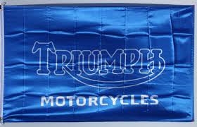 TRIUMPH-BIKE 3FT X 5FT