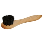 Horsehair Polish Applicator Brush - Small - Dark Bristles