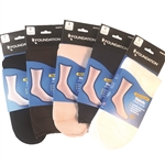 Foundation Diabetic Seam Free Socks Crew 1 pair  FD 350