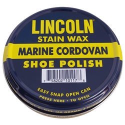 Lincoln Stain Wax Polish Tin