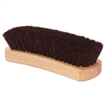 Professional 8.25" Shoe Shine Brush - Dark Bristles