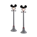 Department 56 Disney Village Mickey Street Lights