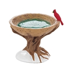 Department 56 Village Woodland Birdbath