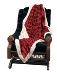 VINTAGE SANTA THROW BY DITZ DESIGNS