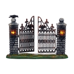 Spooky Wrought Iron Gate