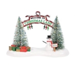 Snow Village A Festive Christmas Gate