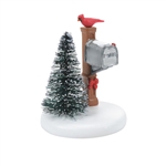 Department 56 Village Cardinal Mailbox