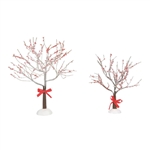 Department 56 Village Crabapple Tree With Ribbon