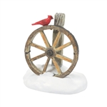 Department 56 Cardinal Christmas Wagon Wheel