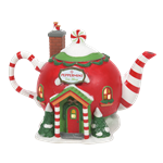 North Pole Village Peppermint Tea Shop