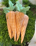 Plush Gingham Carrot