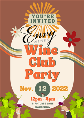 Envy Wines Harvest Party Tickets - Nov 12 2022