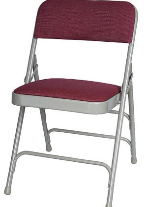 Free Shipping Burgundy Metal Discount ChairS