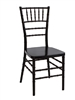 Black  Chiavari chairs, Resin Chivari Chair, Resin Ballroom Chairs