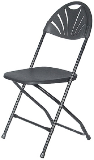 <span style="font-size: 11pt; color: rgb(0, 0, 128);">Black Fan Folding Chair </span0