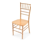 Natual Wood chiavari ballroom Chairs,