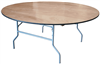 Discount Lowest Prices 66 wood Round Folding Tables