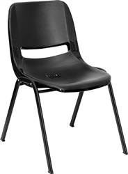 Black Stacking Chair