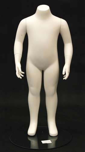 29" Tall Headless Child Mannequin 2-3 Year Old