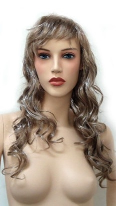 Long Curly Blonde Mannequins wig