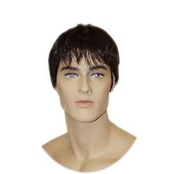 Dark Brown Wig for Male Display Head