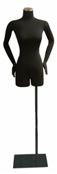 Headless Female Bendable 3/4 Body Form with Arms