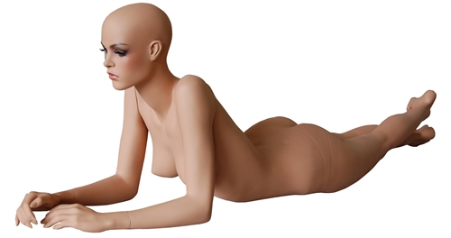 Wanda Realistic Fleshtone Reclining Female Mannequin