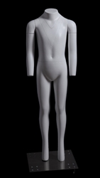 Mannequin Ghost Matte White Child Headless