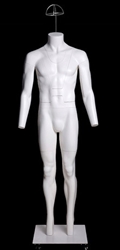 Full Body Male Ghost Invisible Photography Mannequin-Hat / Wig Attachment
