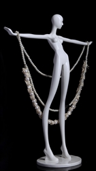 Mini Mannequin Jewelry Displays - 4 poses