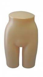 Skin Tone Plastic Female Lower Body Torso