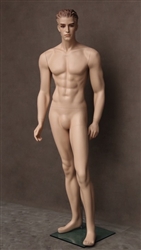 Photo: Male Mannequin Form | Tan Male Realistic Mannequin (Full)